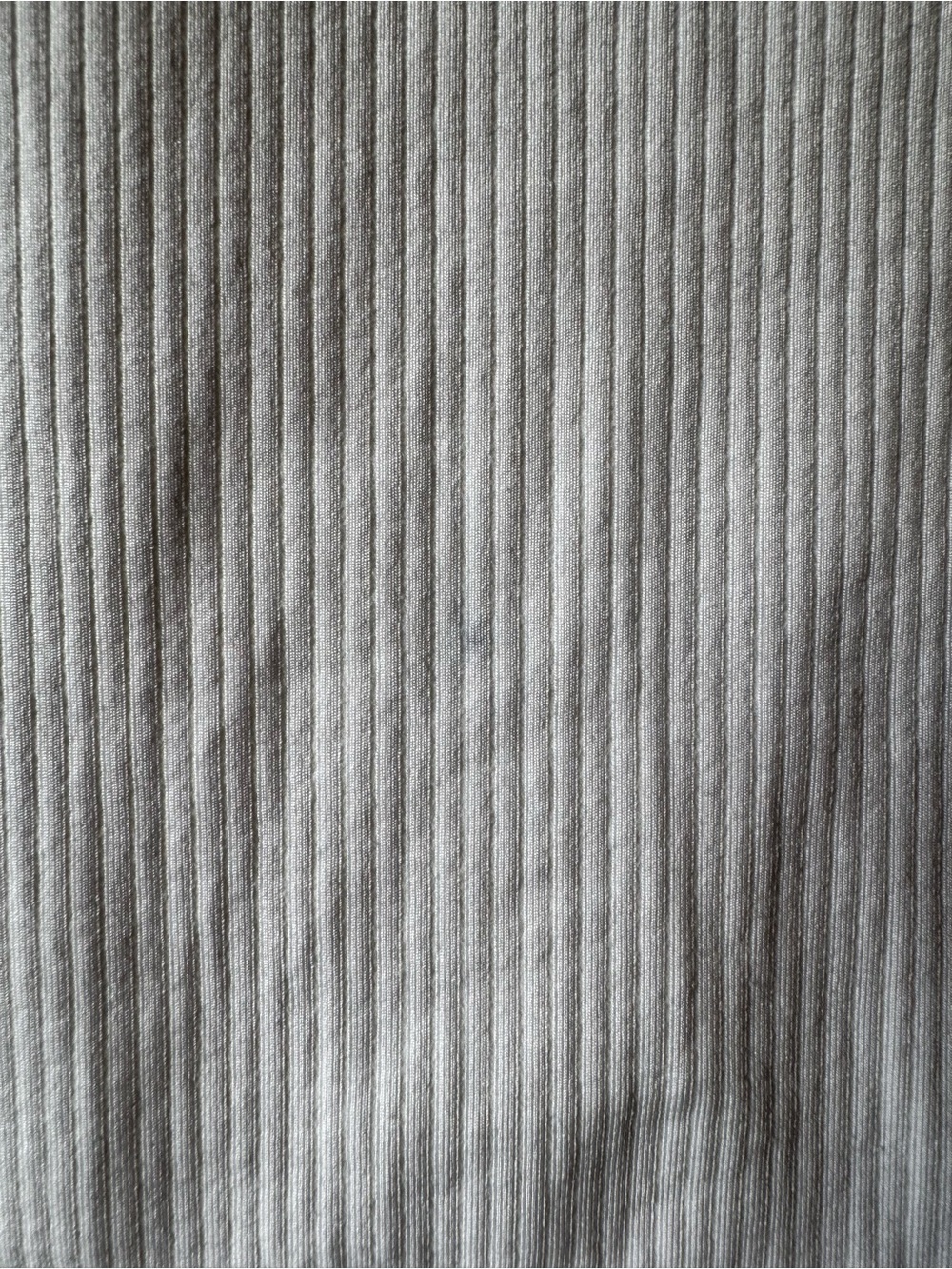 Athleta White Ribbed Racerback Tank Top - Picture 3 of 5